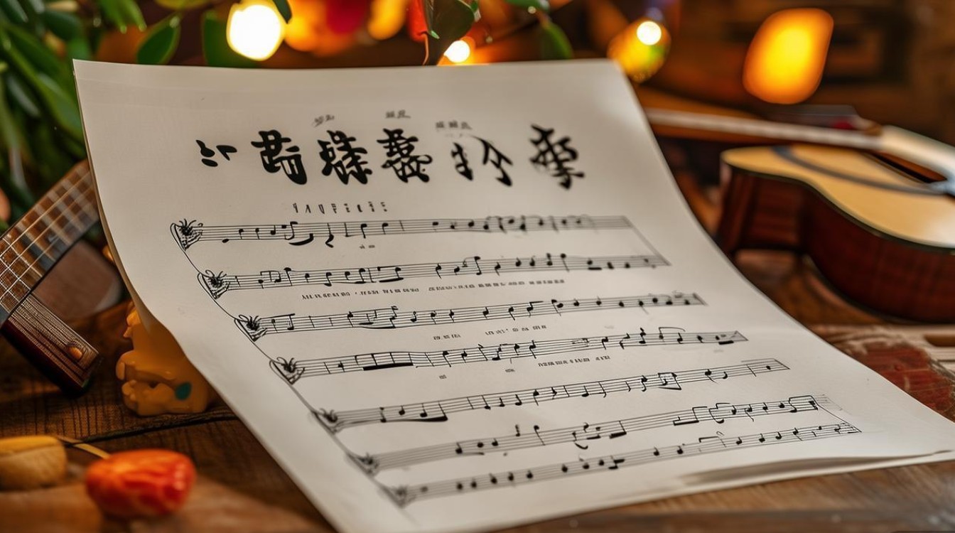 幸福加油吉他谱