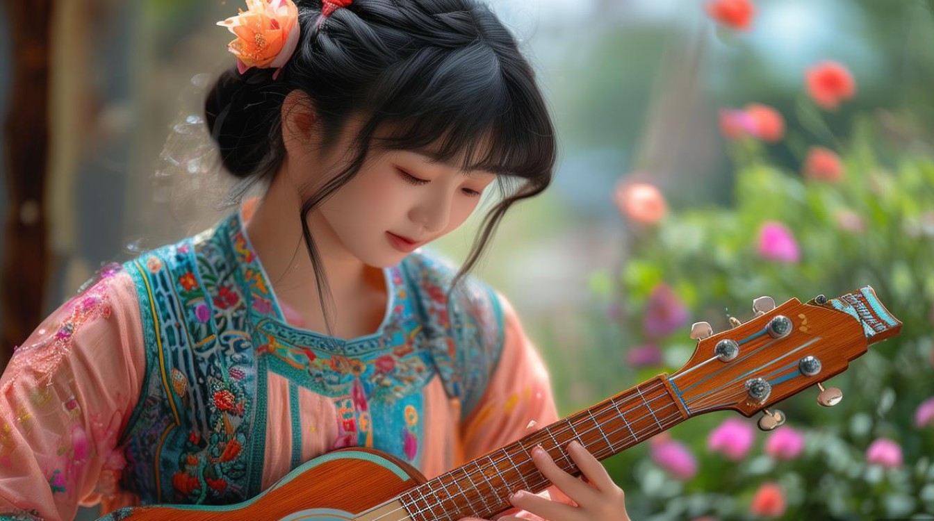 南方姑娘尤克里里f