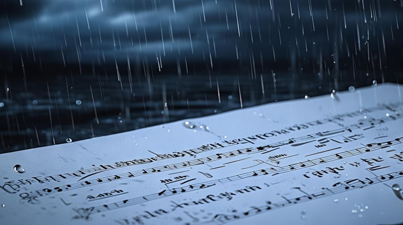 心雨简谱歌