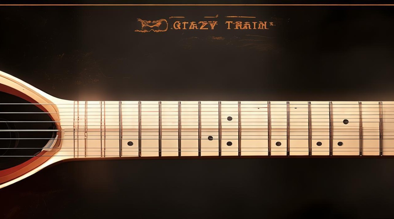 crazy train 吉他谱