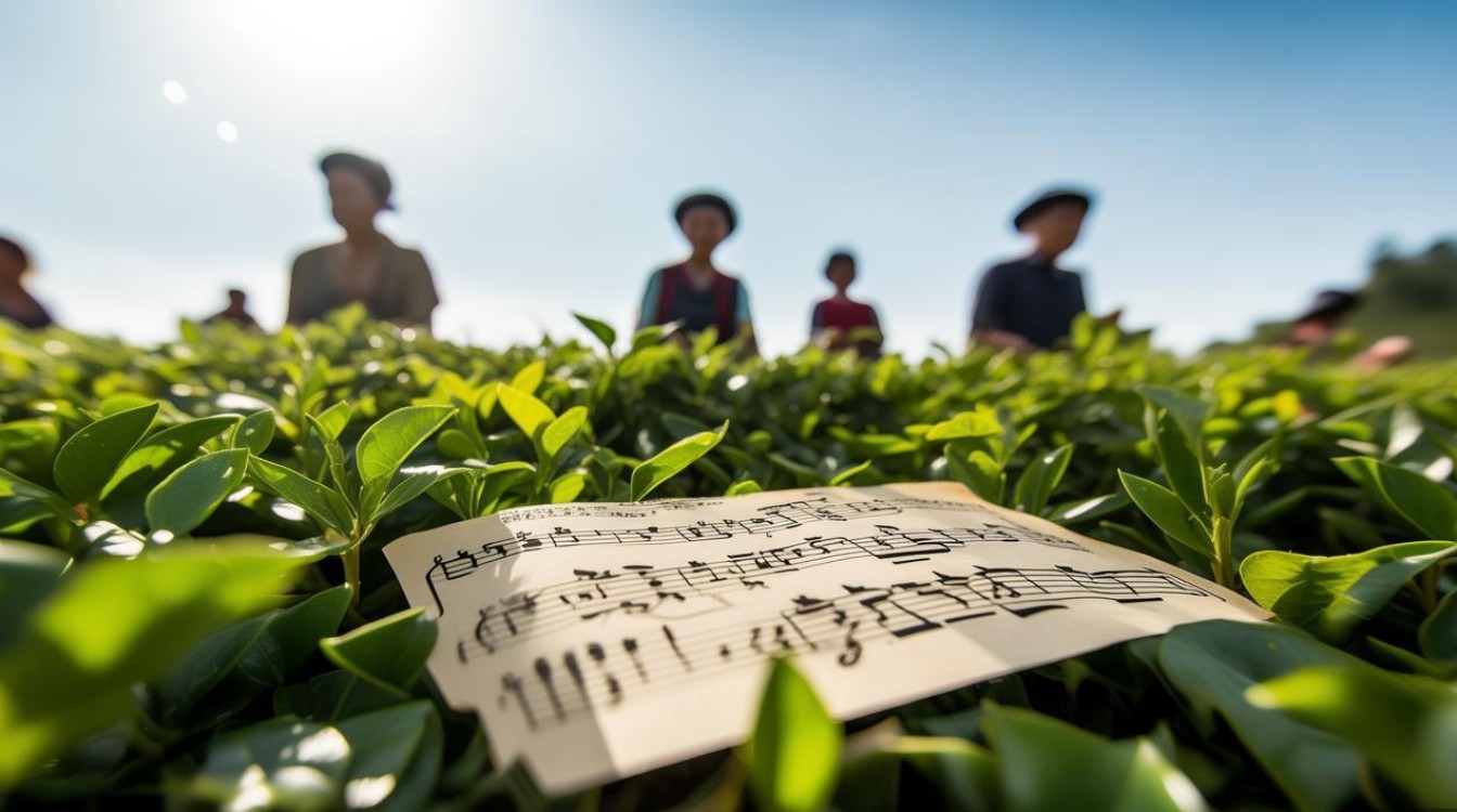 采茶新歌简谱