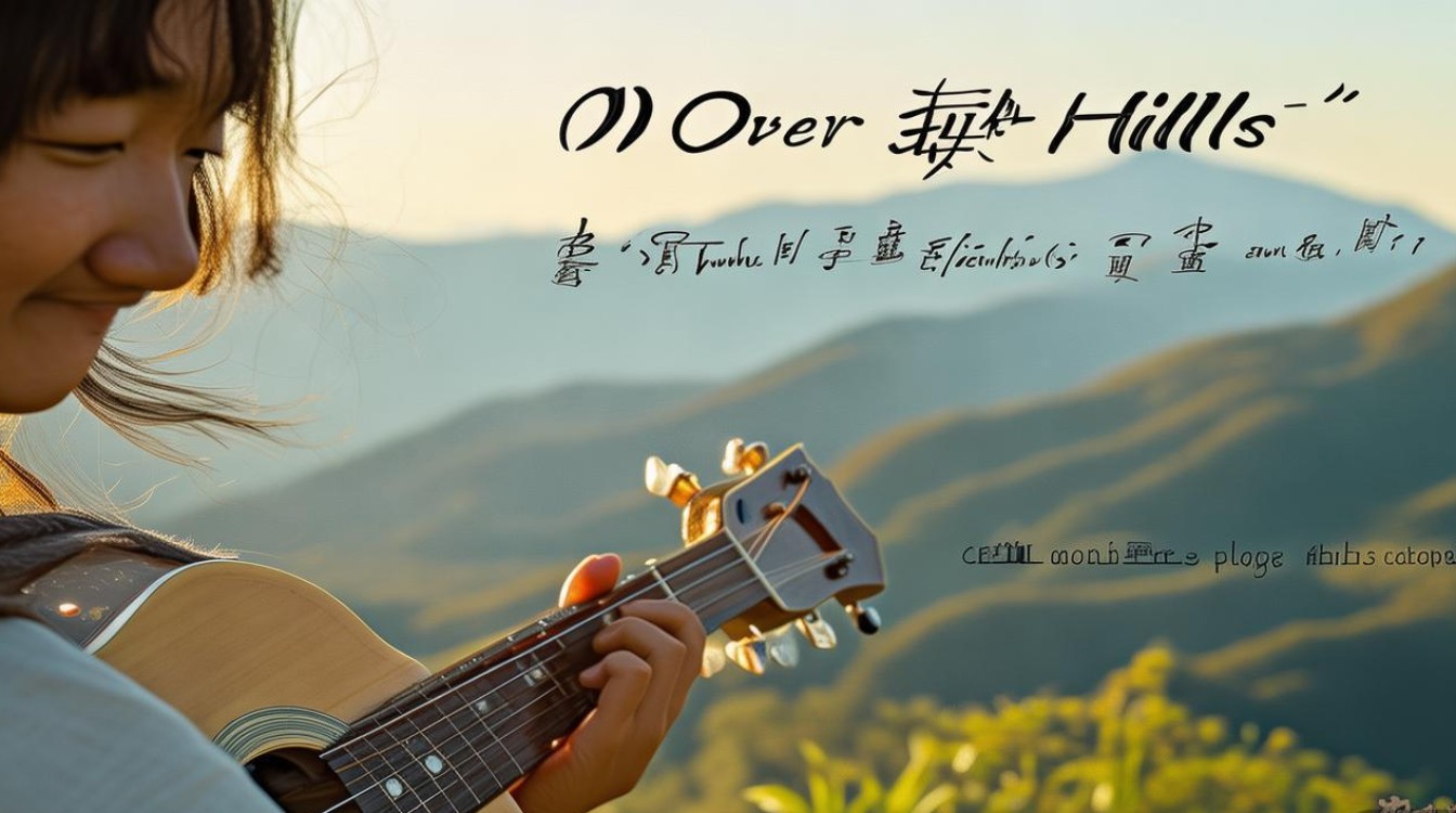越过山丘尤克里里简谱