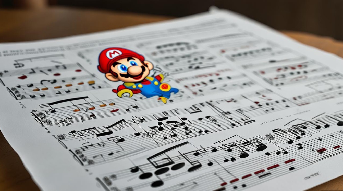 super mario 简谱
