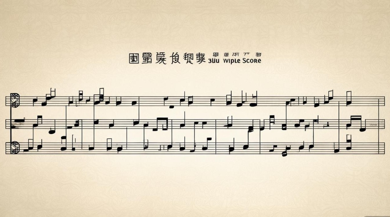 浏阴河简谱