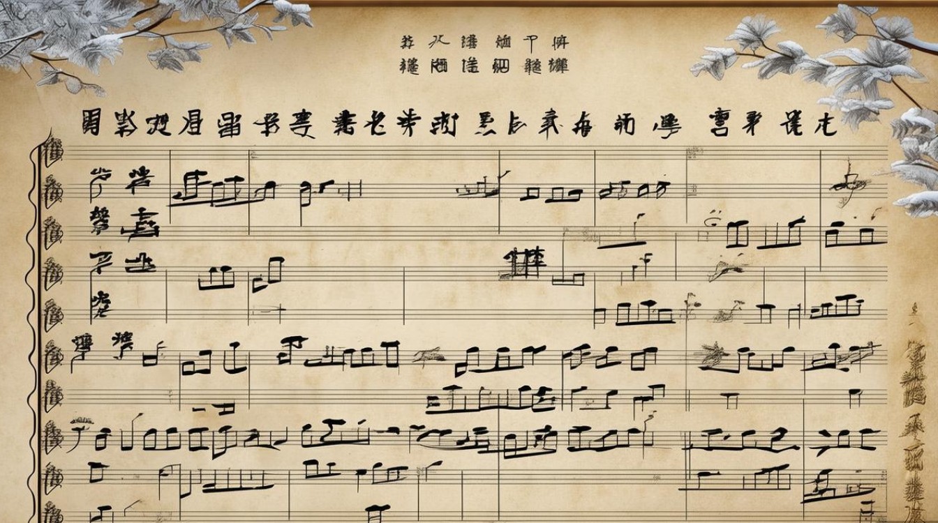 沁源春雪简谱