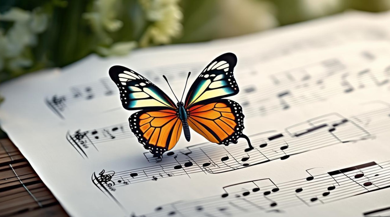 butterfly away吉他谱