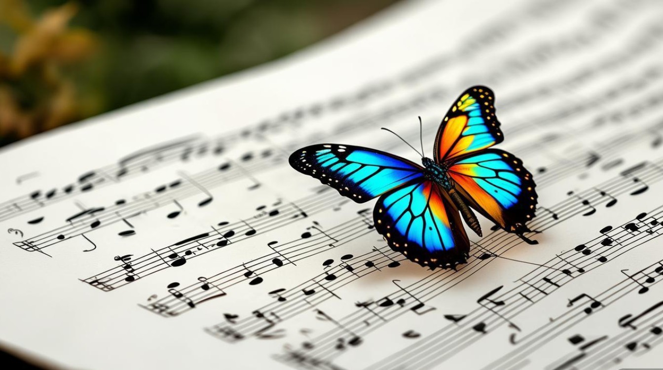 butterfly away吉他谱