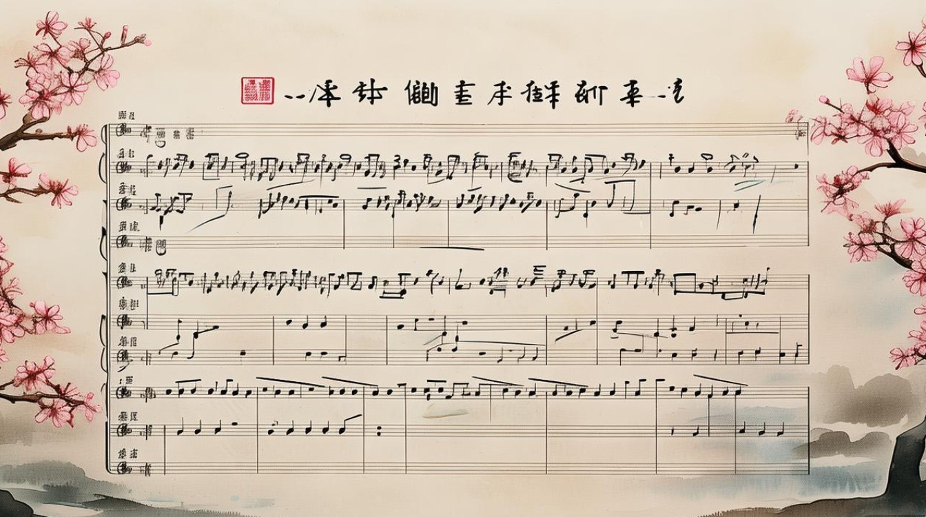 西凉行简谱