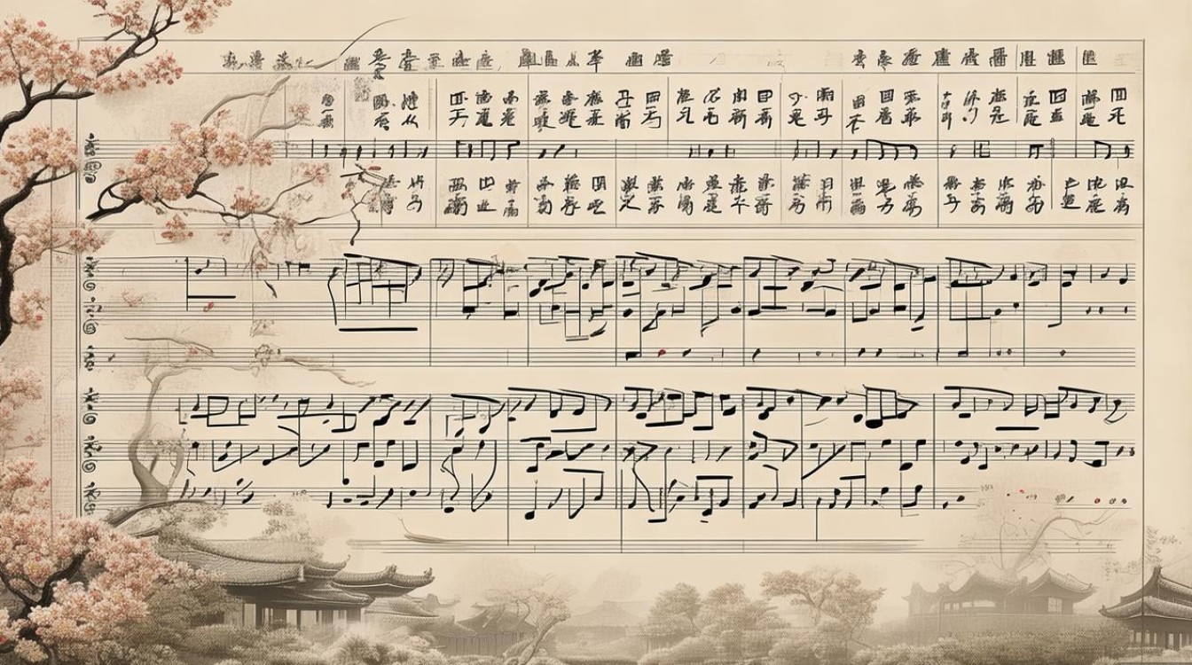 西凉行简谱