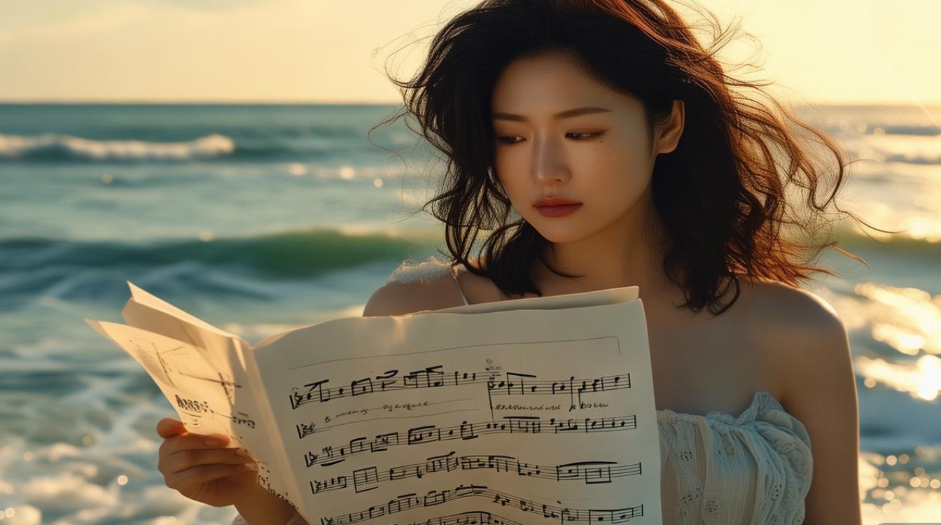 周迅看海简谱