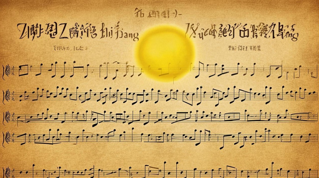 壮志骄阳简谱